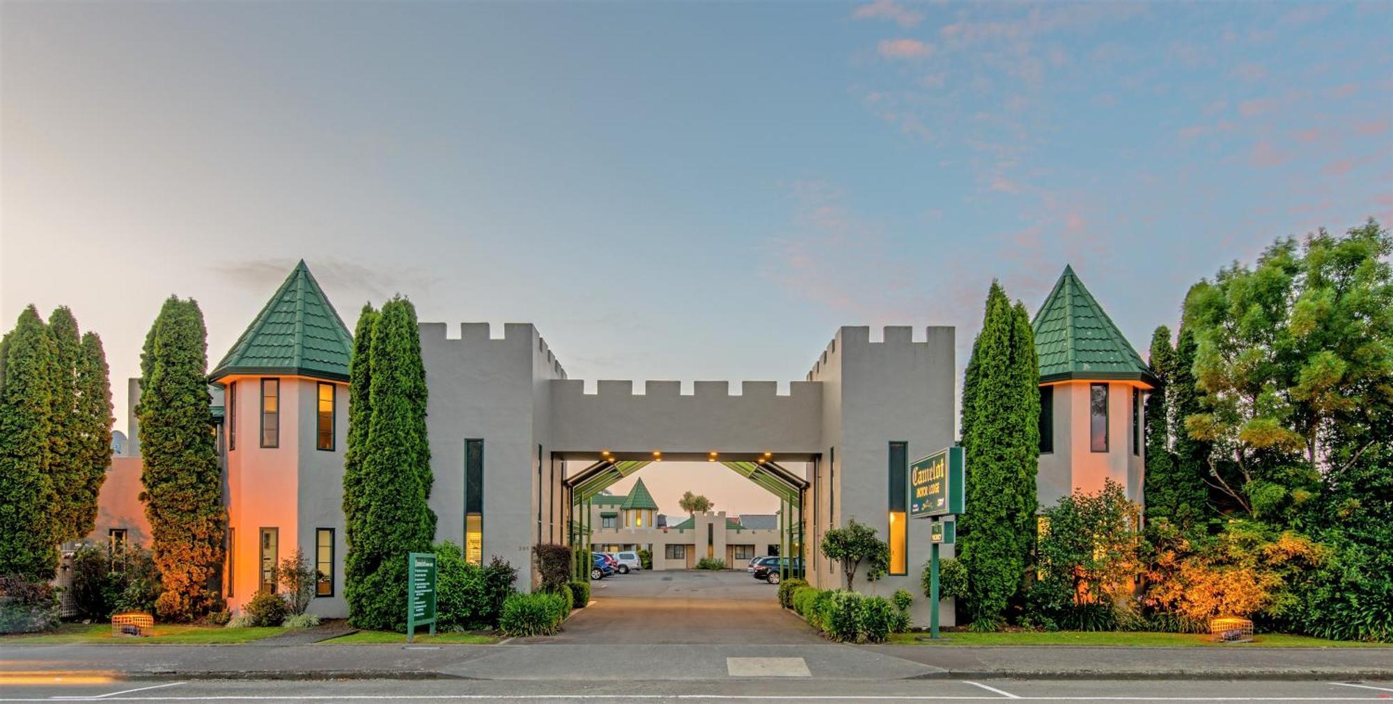 Camelot Motor Lodge And Conference Centre Palmerston North Exterior foto